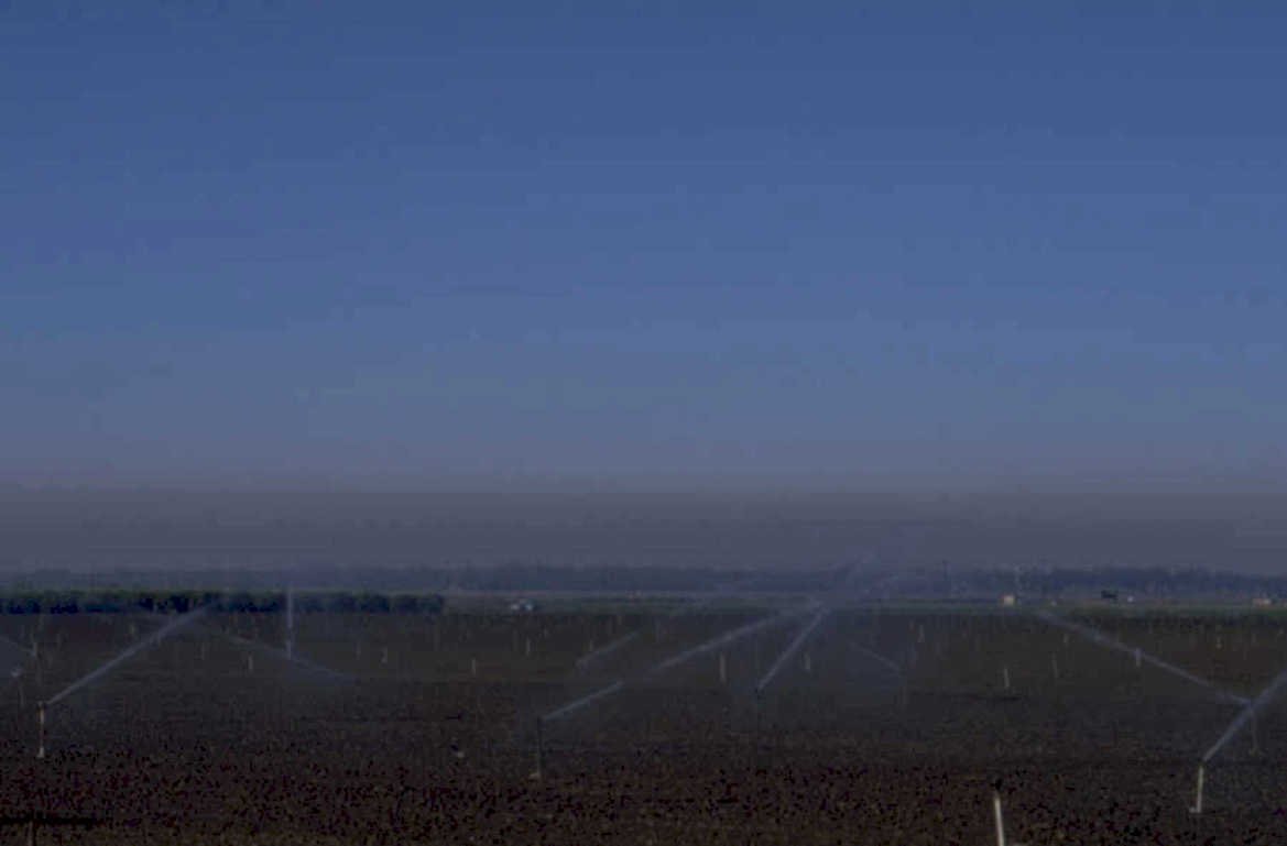 irrigation sprinklers valley 1980s 1990s A4 Photo Print