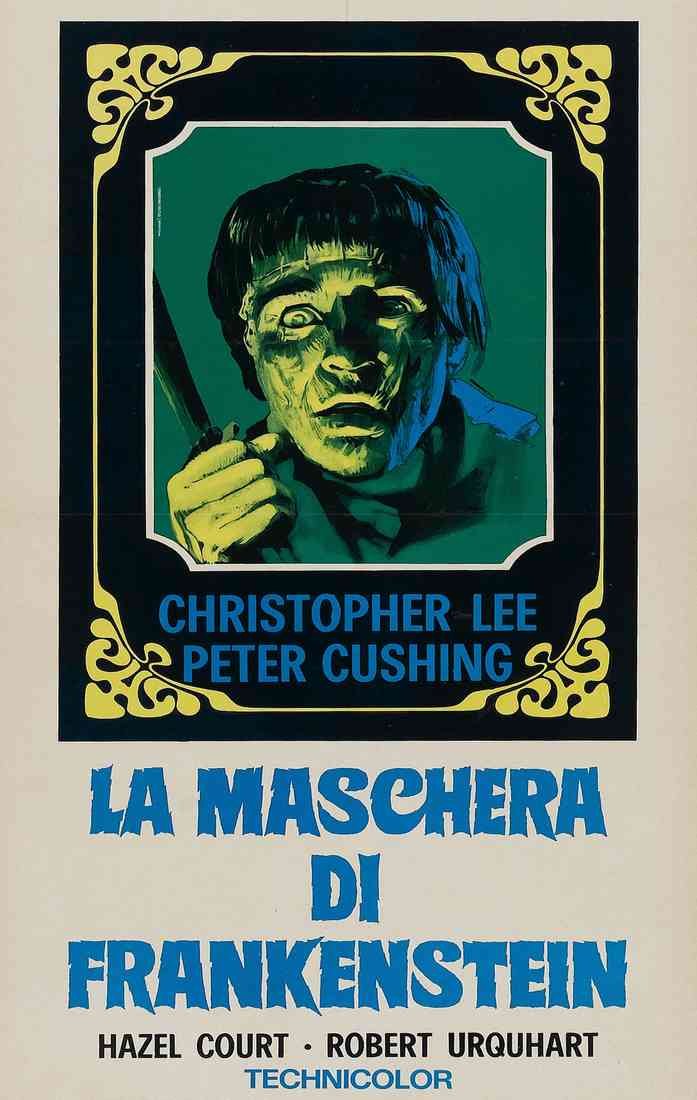 ish curse of frankenstein poster 02 A4 Photo Print