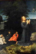 isn Christ in Gethsemane Art A4 Photo Print