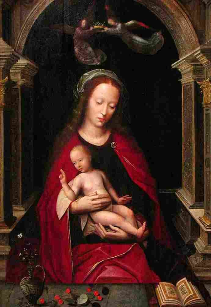 isn Madonna and Child 1 Art A4 Photo Print