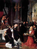 isn mass of st gregory Art A4 Photo Print