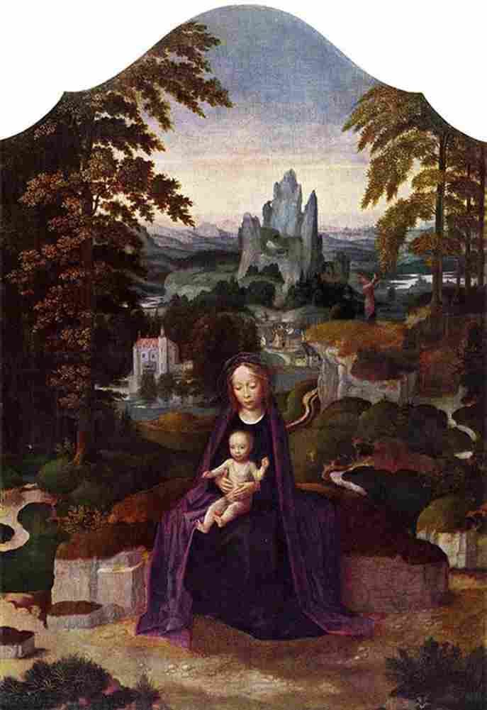 isn rest in flight to egypt Art A4 Photo Print