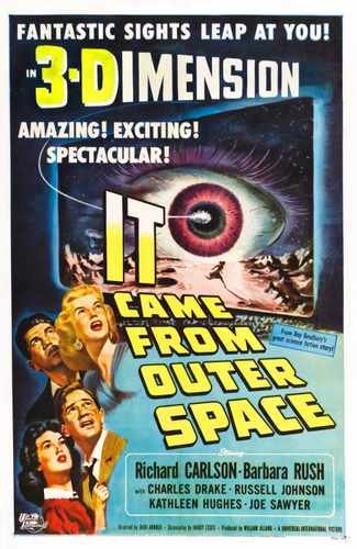 it came from outer space 1953  01 film star poster A4 Photo Print