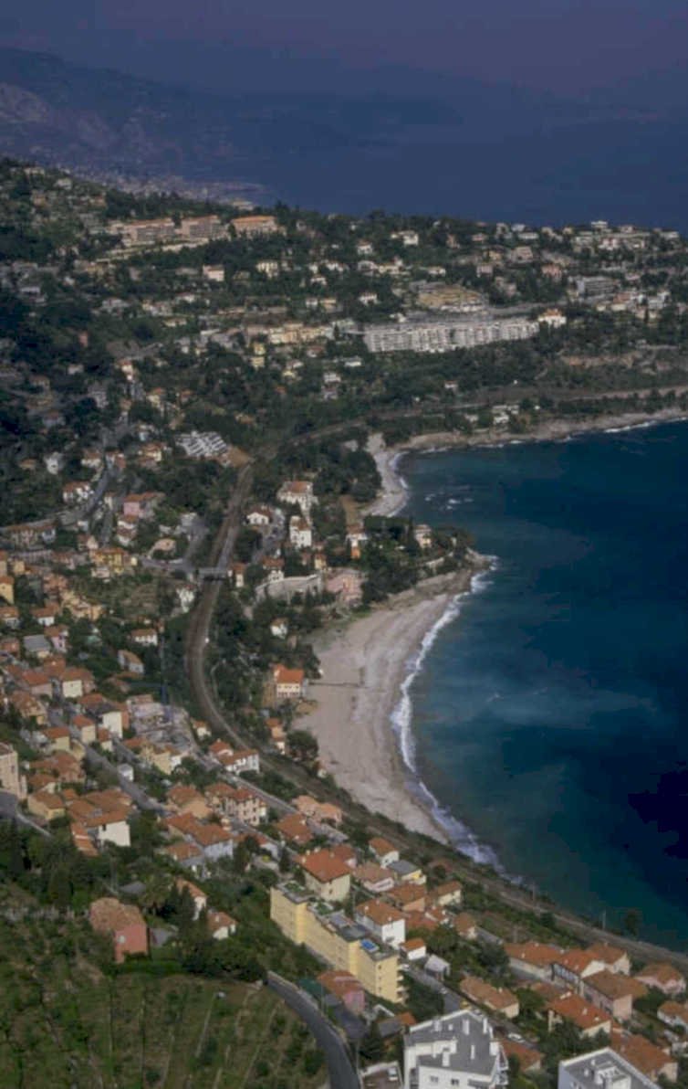 italian coastline beach 1980s 1990s A4 Photo Print