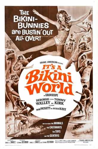 its a bikini world  01 film star poster A4 Photo Print
