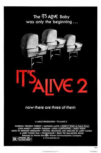 its alive 2  01 film star poster A4 Photo Print