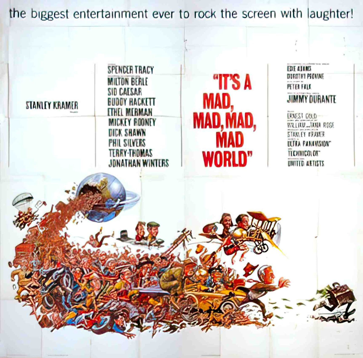its mad mad world us 6sh Advert A4 Photo Print