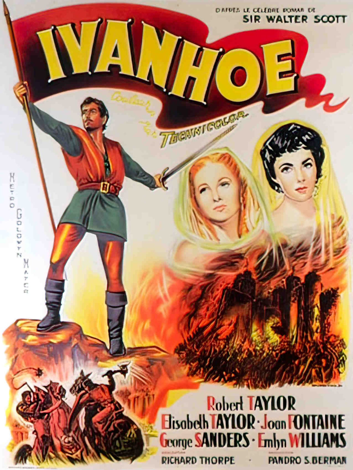 ivanhoe A Advert A4 Photo Print