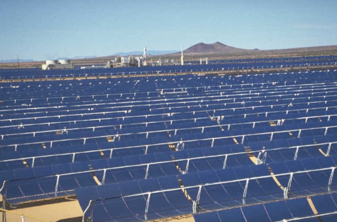 ivanpah solar farm 1980s 1990s A4 Photo Print