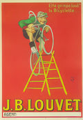 j b louvet web Vintage Advert A4 Photo Print