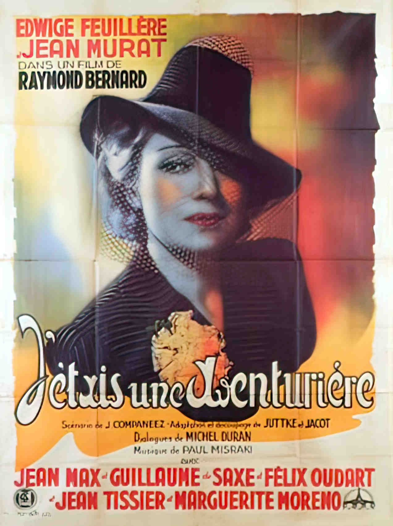 j etais une aventuriere B Advert A4 Photo Print