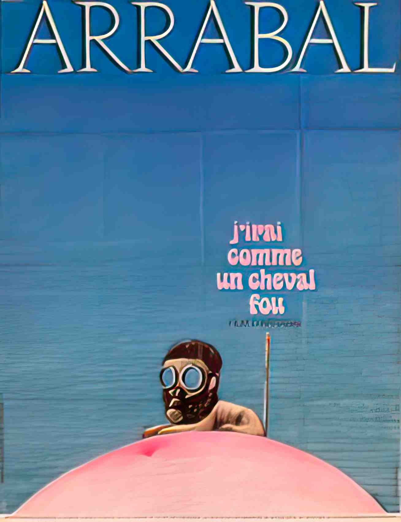 j irai comme cheval fou Advert A4 Photo Print