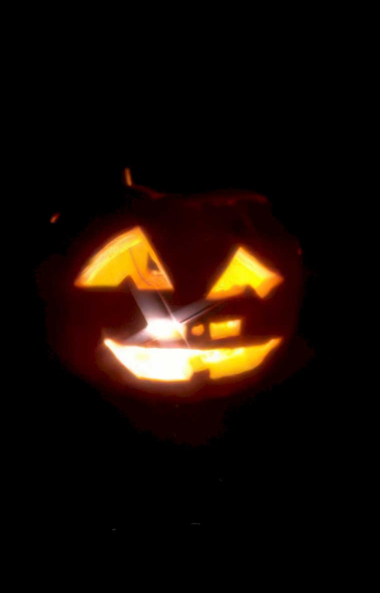 jack o lantern Vintage A4 Photo Print