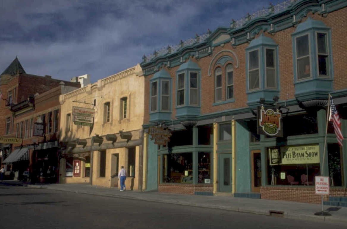 jackpot saloon city 1980s 1990s A4 Photo Print