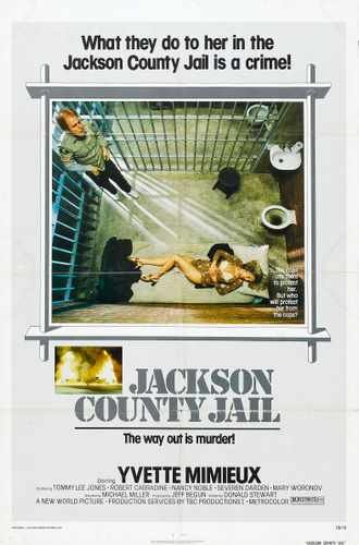 jackson county jail  01 film star poster A4 Photo Print