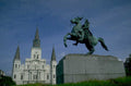jackson square statue 1980s 1990s A4 Photo Print