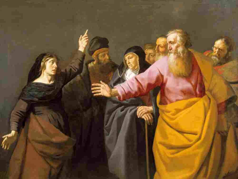 jacobsz saint paul and the soothsayer of philippi Art A4 Photo Print