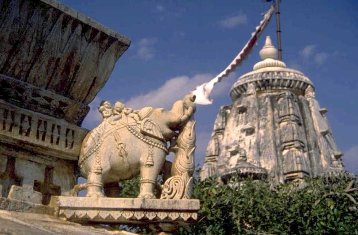 jagannath temple elephant 1980s 1990s A4 Photo Print