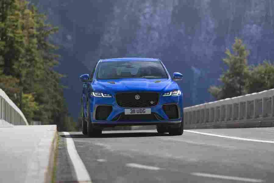 jaguar f pace svr 2020 6987 33 Car A4 Photo Print