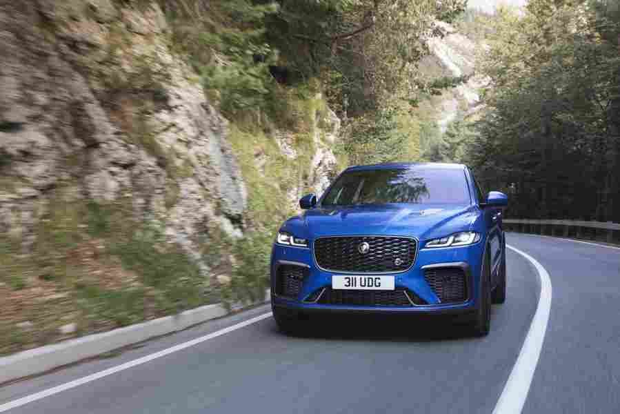 jaguar f pace svr 2020 6987 34 Car A4 Photo Print