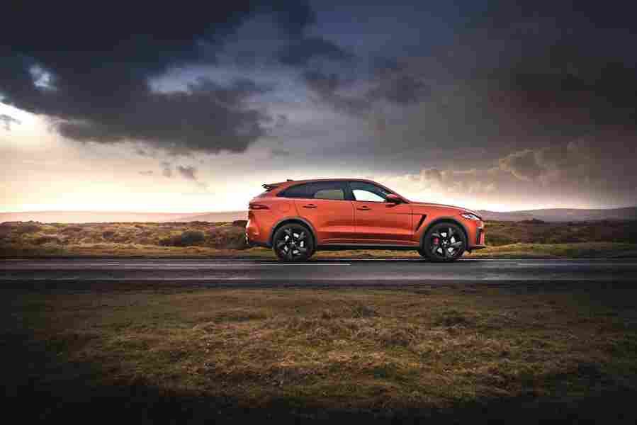 jaguar f pace svr 2020 6987 39 Car A4 Photo Print