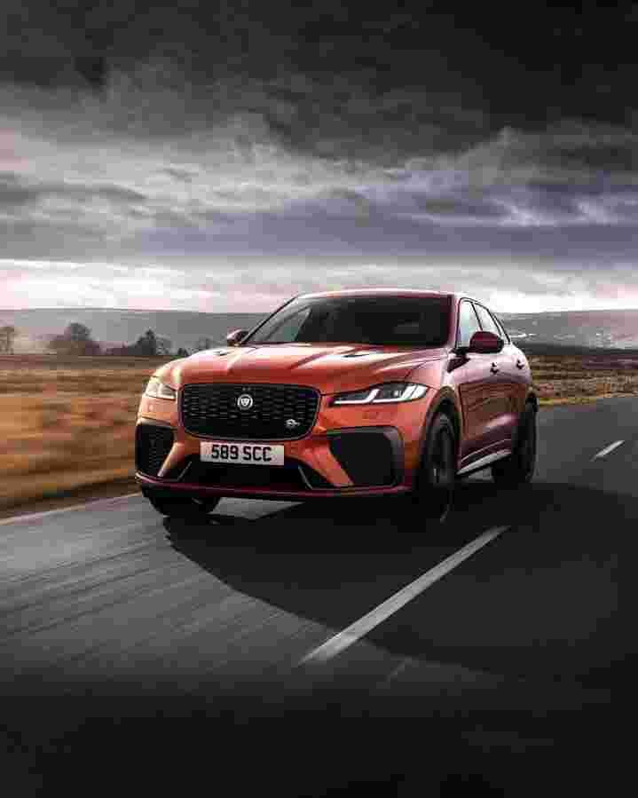 jaguar f pace svr 2020 6987 40 Car A4 Photo Print