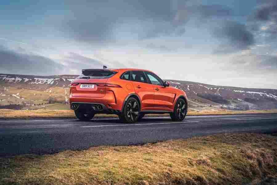 jaguar f pace svr 2020 6987 44 Car A4 Photo Print