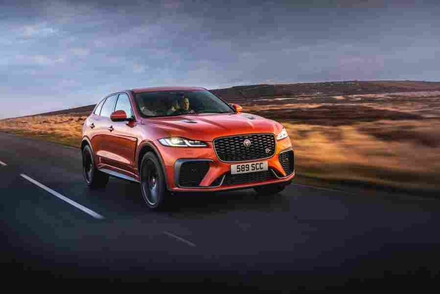 jaguar f pace svr 2020 6987 48 Car A4 Photo Print