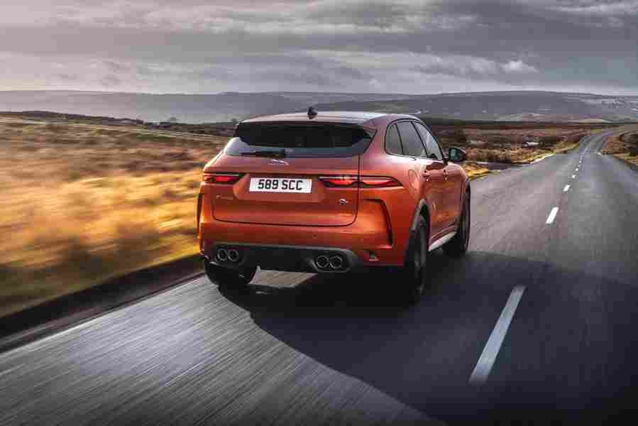 jaguar f pace svr 2020 6987 59 Car A4 Photo Print
