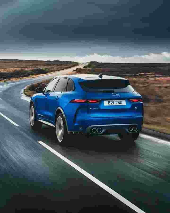 jaguar f pace svr 2020 6987 62 Car A4 Photo Print