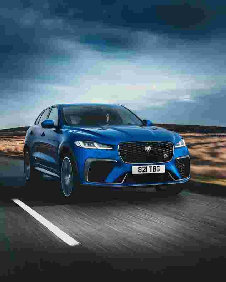 jaguar f pace svr 2020 6987 63 Car A4 Photo Print