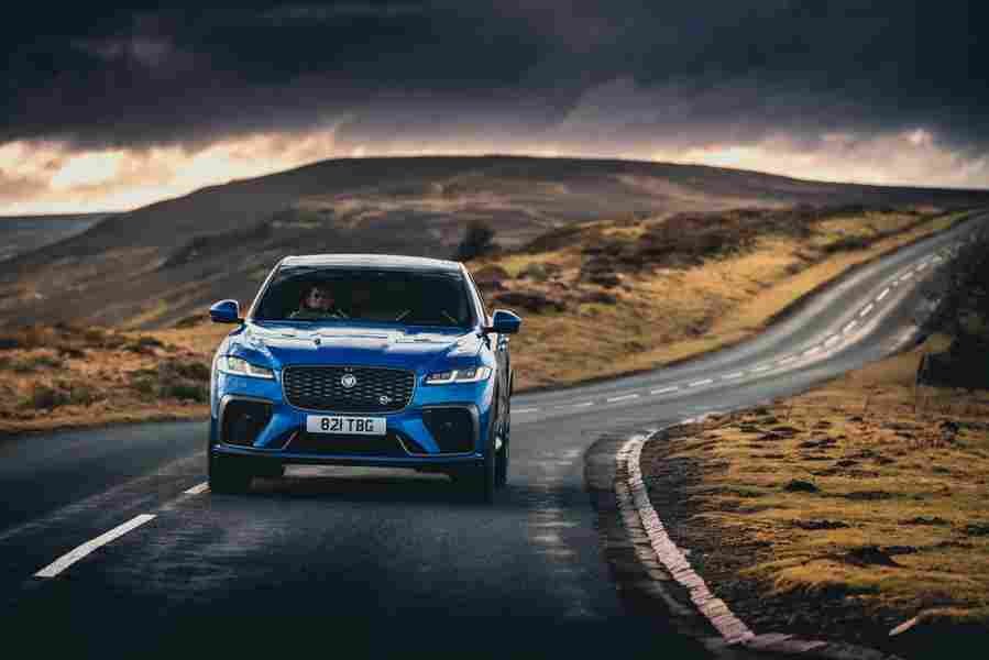 jaguar f pace svr 2020 6987 66 Car A4 Photo Print