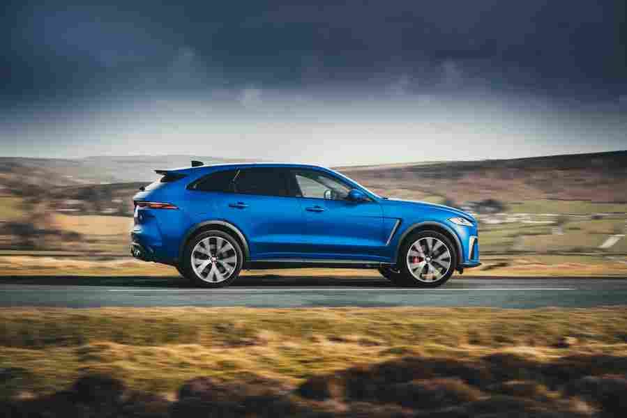 jaguar f pace svr 2020 6987 69 Car A4 Photo Print