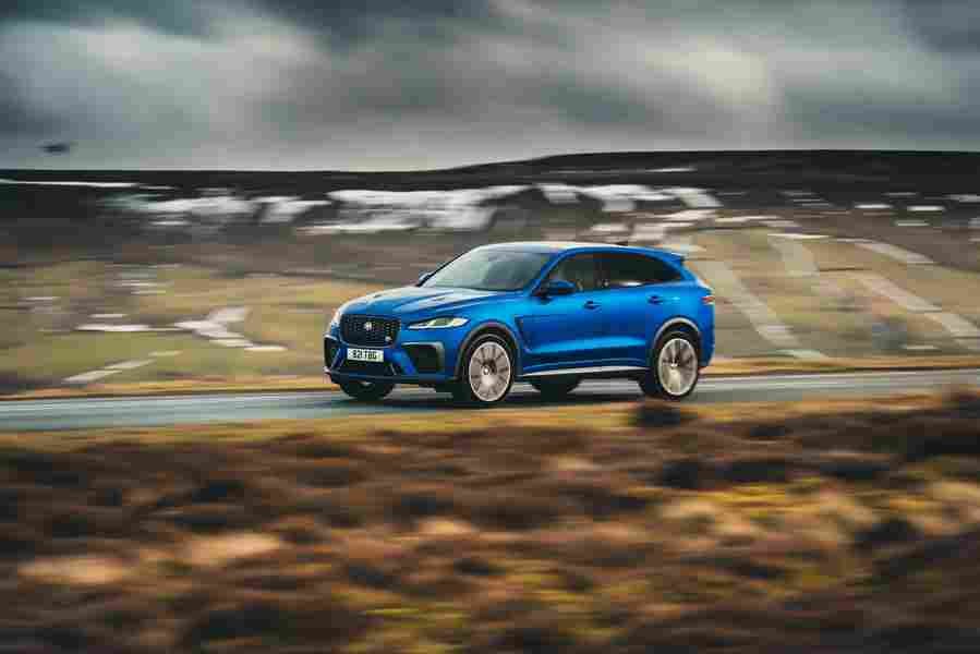 jaguar f pace svr 2020 6987 70 Car A4 Photo Print
