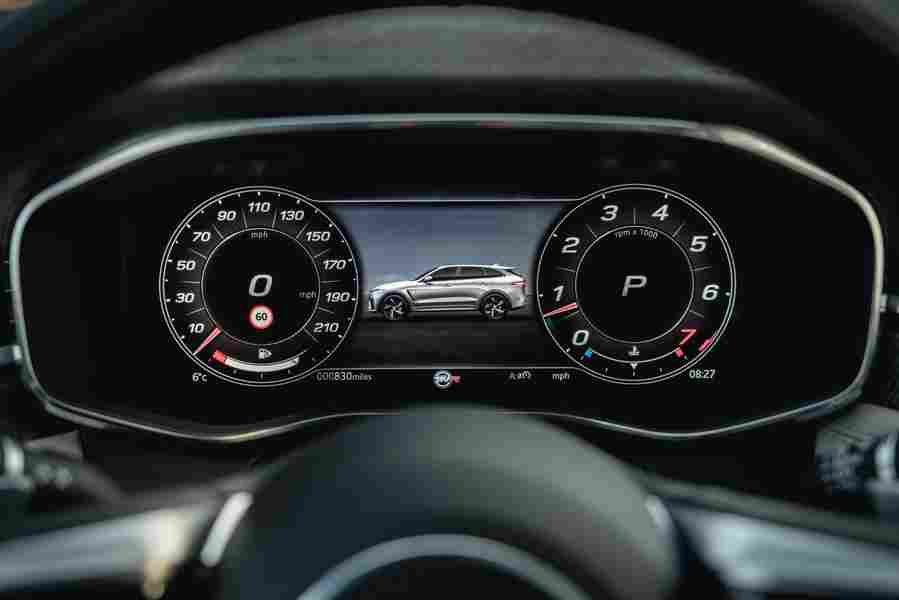 jaguar f pace svr 2020 6987 80 Car A4 Photo Print
