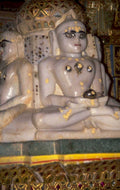 jaina temple statues 1980s 1990s A4 Photo Print