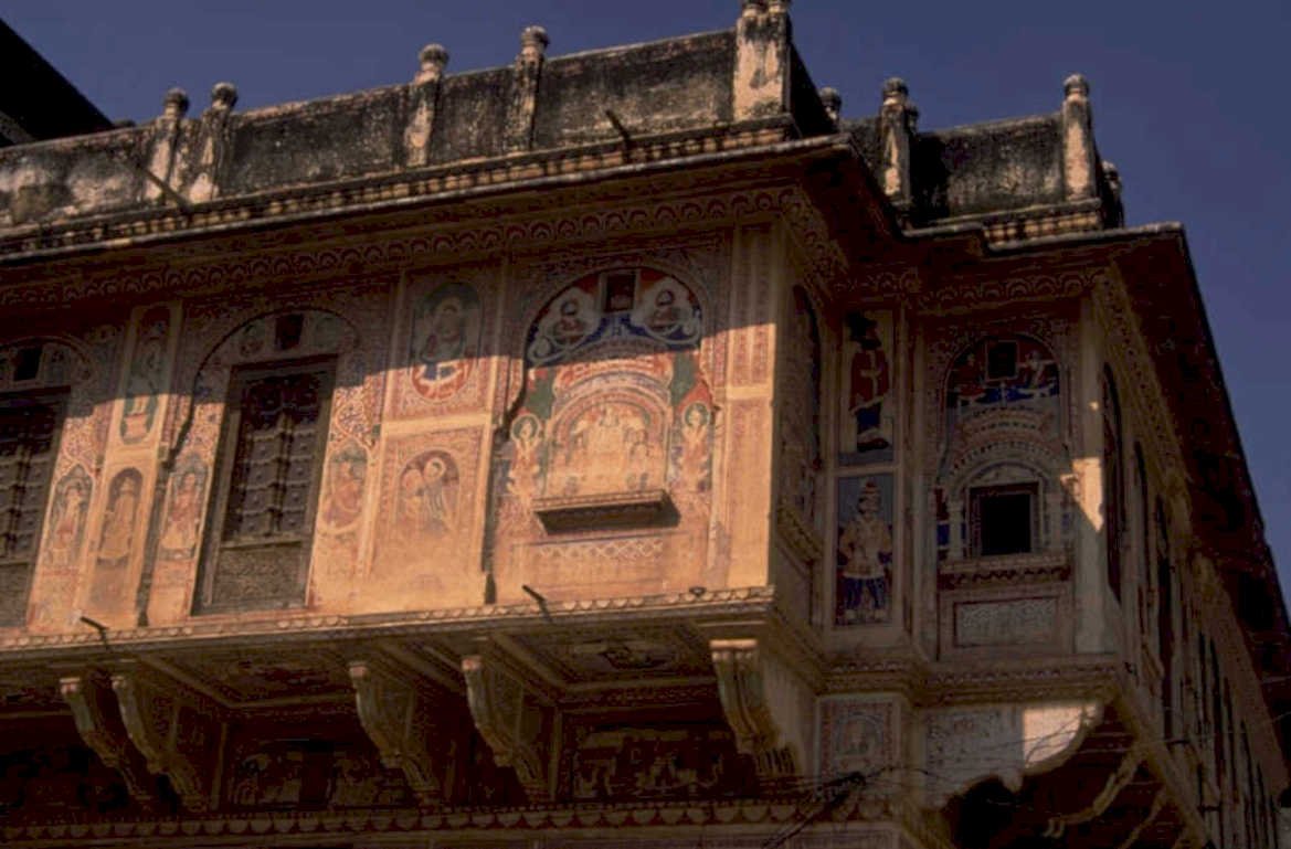 jaipur architecture facade 1980s 1990s A4 Photo Print
