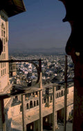 jaipur fort window 1980s 1990s A4 Photo Print