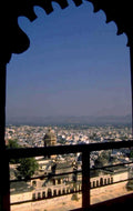 jaipur window frame 1980s 1990s A4 Photo Print