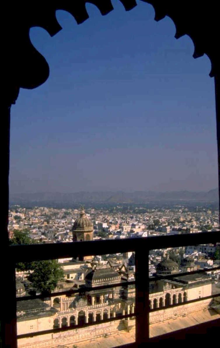jaipur window frame 1980s 1990s A4 Photo Print