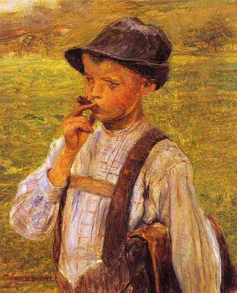 jako Boy Smoking Art A4 Photo Print