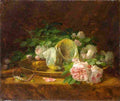 jakoi Platter with Seashells Art A4 Photo Print