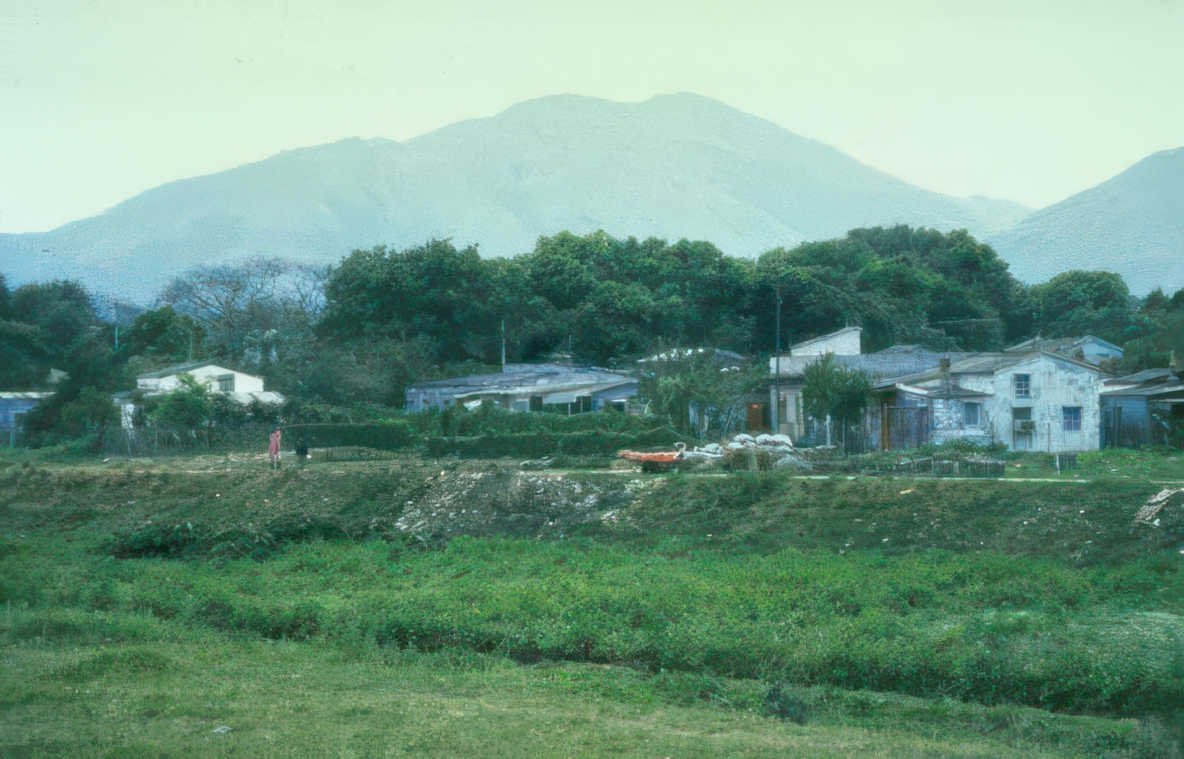 jamaican hills village Vintage A4 Photo Print