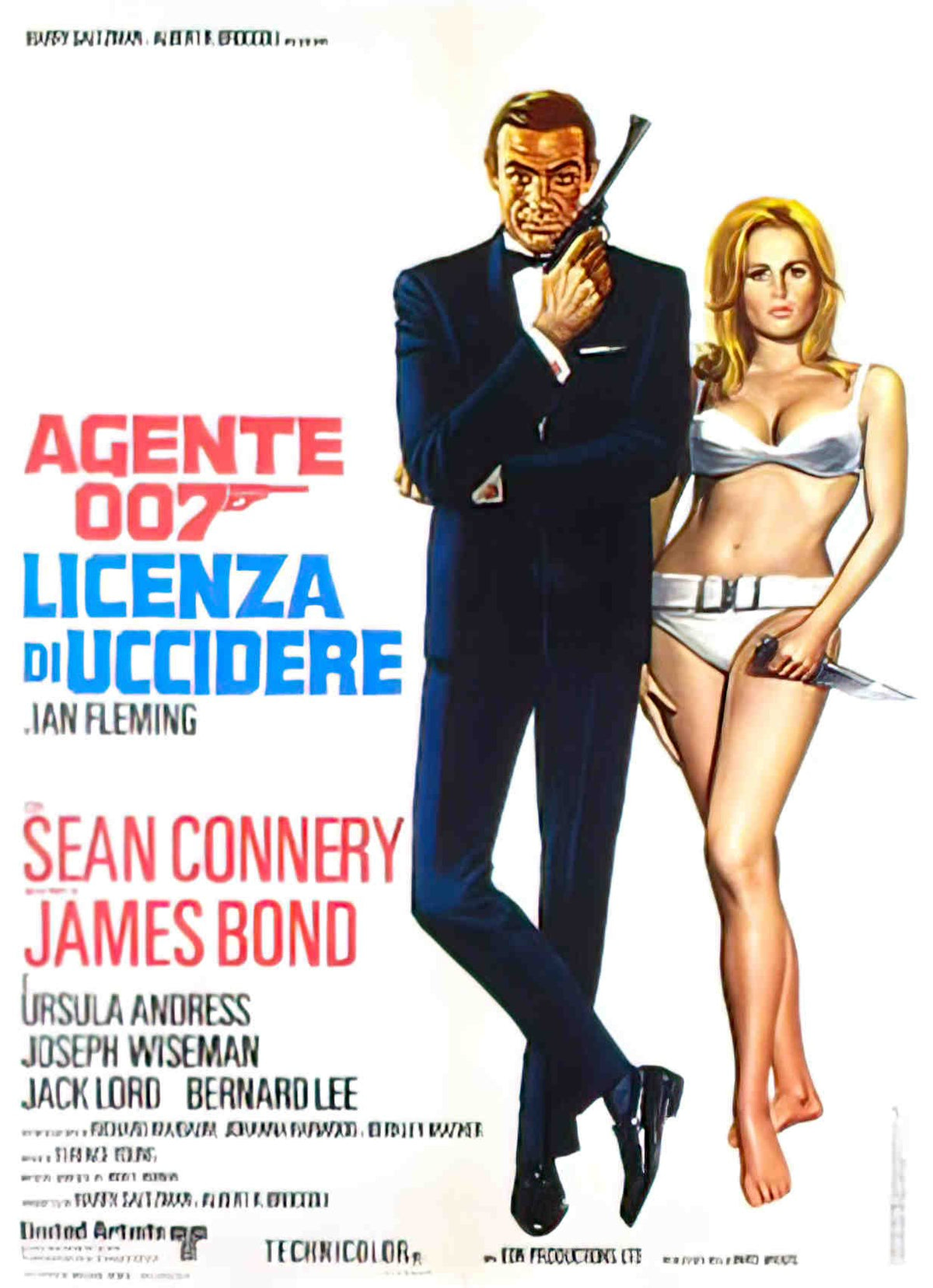 james bond dr no ital 2F R Advert A4 Photo Print