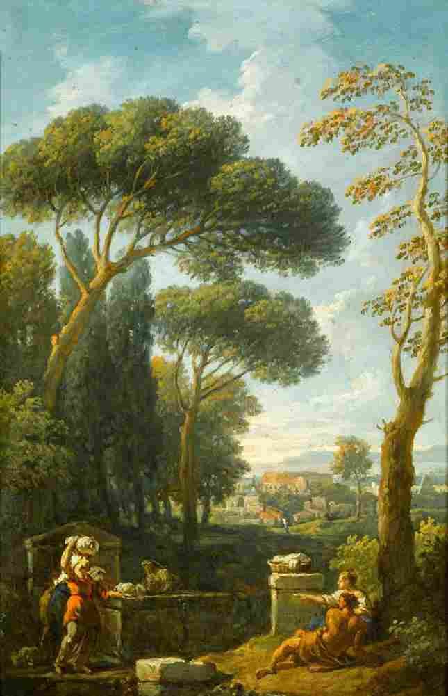jan frans capriccio view of rome Art A4 Photo Print
