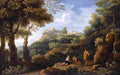 jan frans classical landscape four Art A4 Photo Print