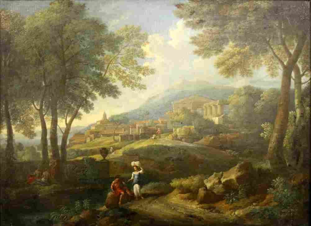 jan frans landscape Art A4 Photo Print