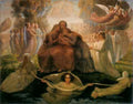 janmot louis le poeme de l ame 1 generation divine A4 Photo Print