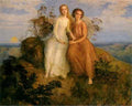janmot louis le poeme de l ame 15 un soir A4 Photo Print