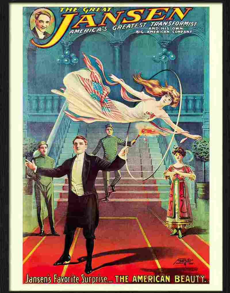 jansen magic poster Advert A4 Photo Print